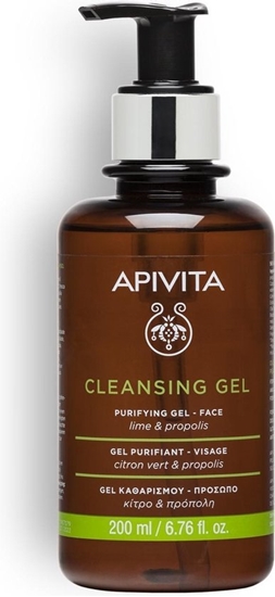 APIVITA CLEANSING GEL PROPOLISLIME 200ML